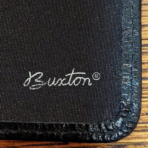 Buxton black leather wallet - Picture 7 of 9